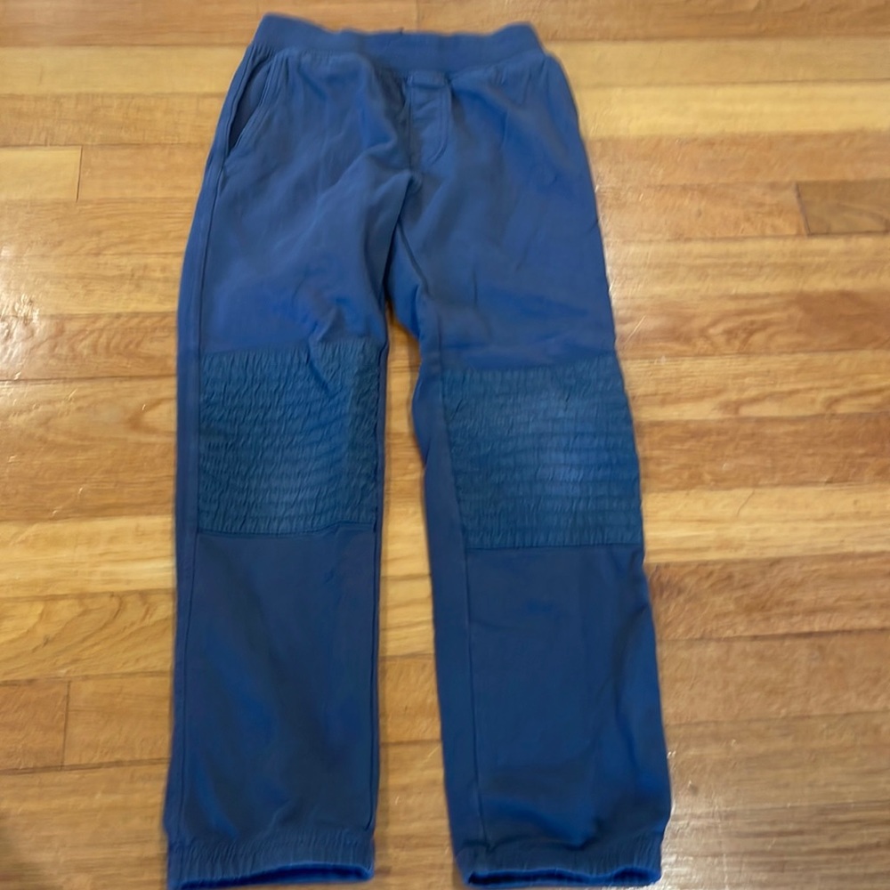 Tea Collection French Terry Moto Pants Size 8 gray